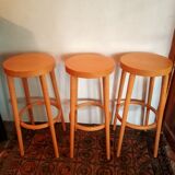Trio of bar stools