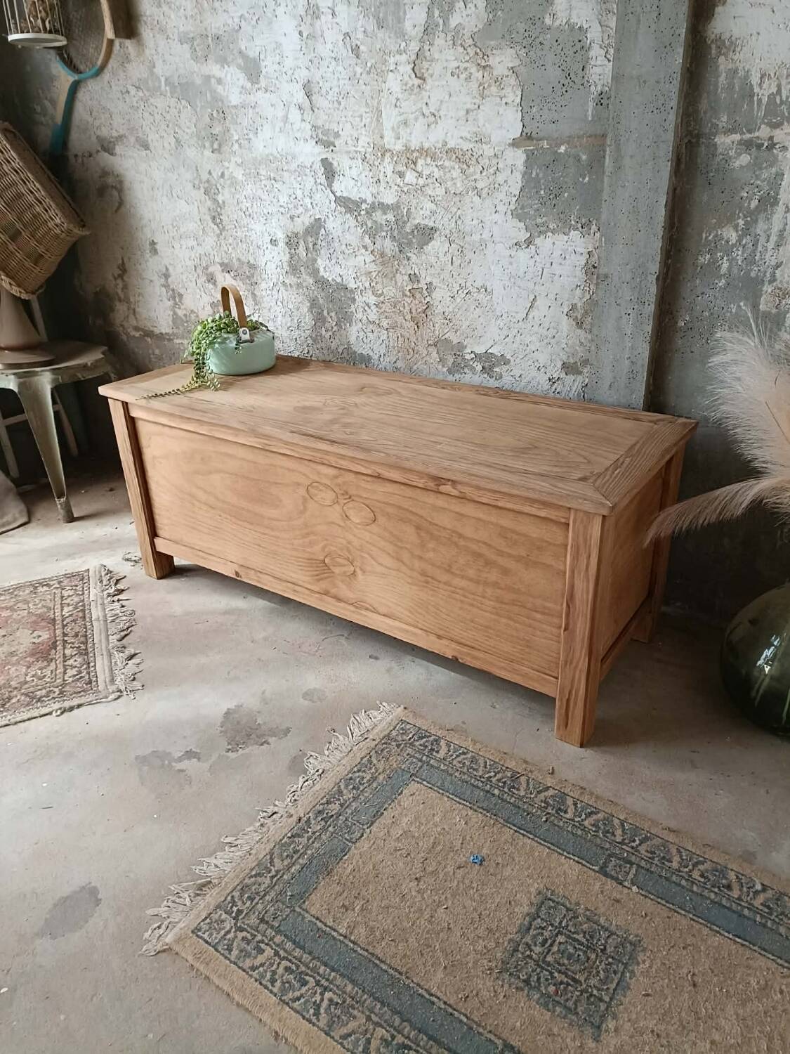 Wooden chest