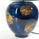 Lacquered ceramic lamp signed Grech