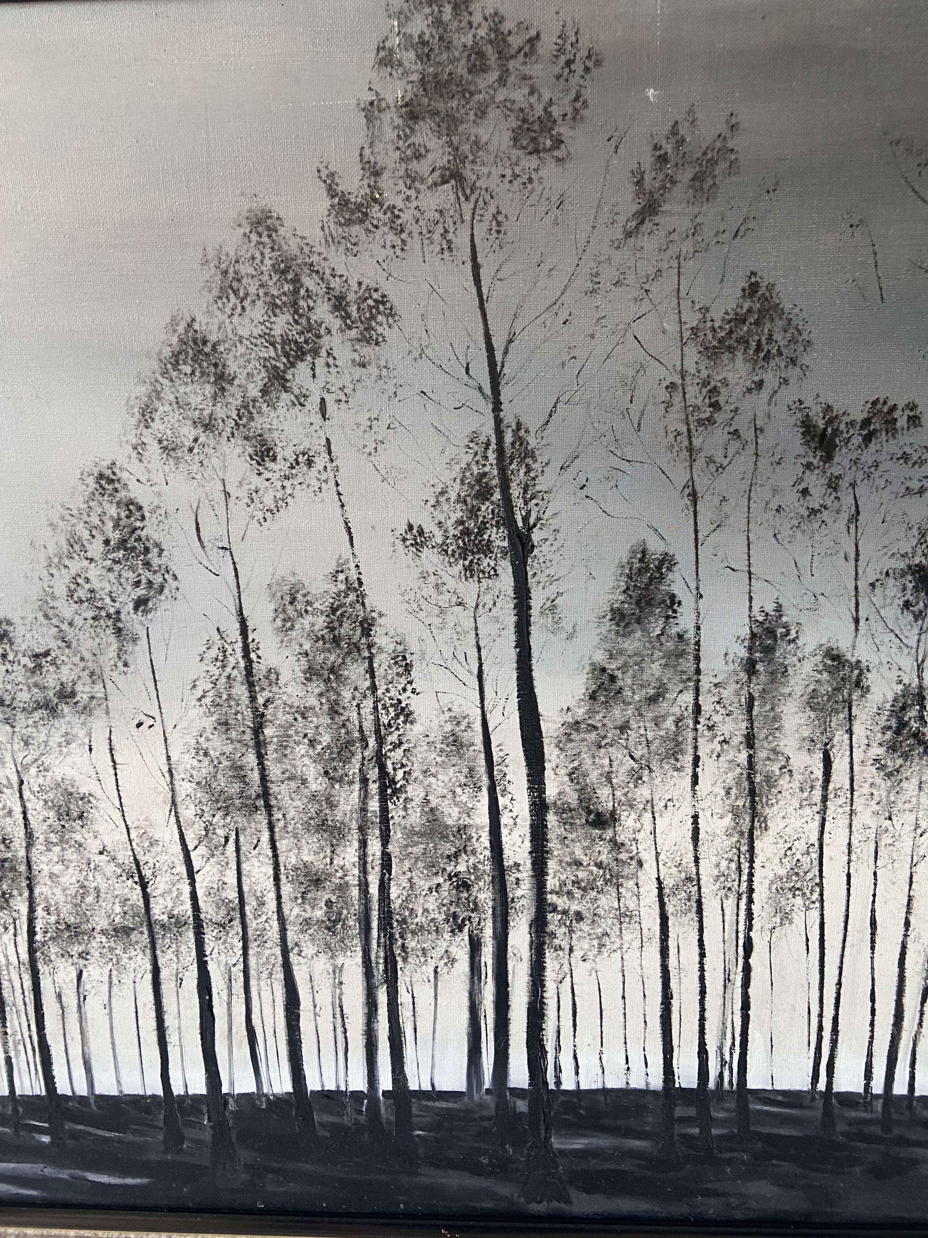 Framed Oil Painting on Canvas by Artist Painter C. M. Ollivierre