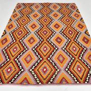 6x8 Multicolor Geometric Style Anatolian Vintage Kilim Rug, 177x236Cm
