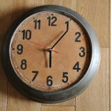 Brass wall clock 1950