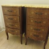 Pair of Louis XV style week drawers