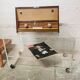 Vintage TV furniture in plexiglass