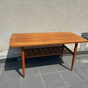 Vintage Alberts Tibro Teak Coffee Table 1960s | Albert Larsson Swedish Desi