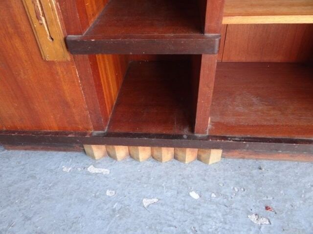 Modernist ep Art deco mahogany sideboard