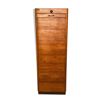 Vintage curtain binder on black base, 1950s