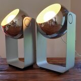 Pair of desk lamps