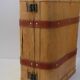 Small suitcase, wooden box