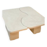 Table basse en béton - Beige - Longueur 100 cm - Terra n°4