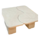 Concrete coffee table - Beige - Length 100 cm - Terra n°4