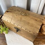 Restored wooden chest