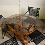 Bamboo table from the 1970s