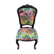 Street art noire chair