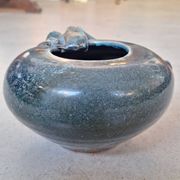 Vase en céramique émaillée par Nadia et Alain Pinel