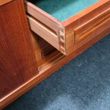 High teak sideboard attributed to Johannes Anderson - Elegant storage solution with style - Danish design