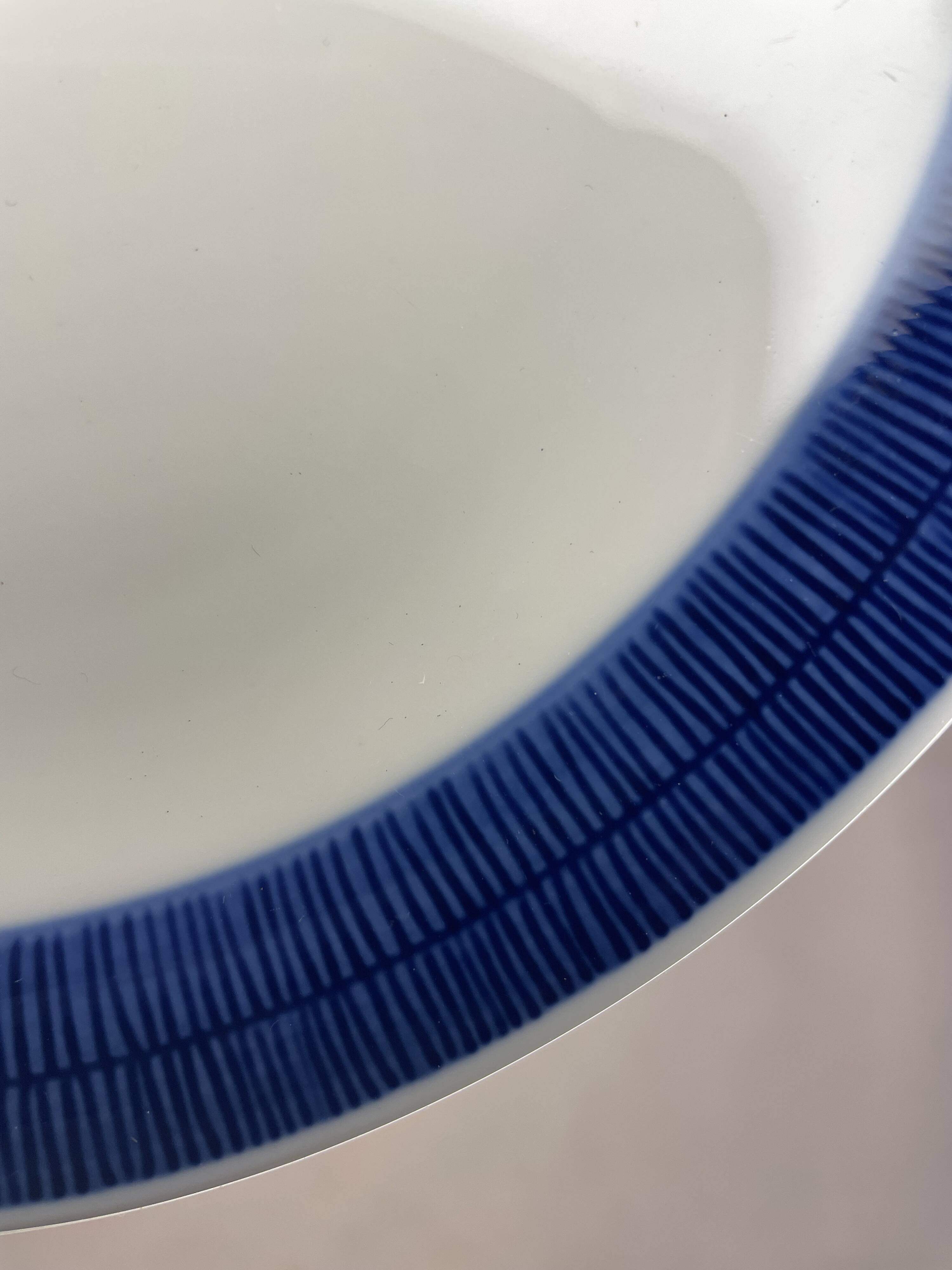 Design tableware service by Hertha Bengtson for Rörstrand, Sweden, in glazed stoneware.