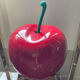 Vintage apple plastic ice bucket 80s
