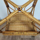 Rattan armchair