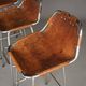 Tabourets de bar attribués à Dal Vera pour Charlotte Perriand / Les Arcs, années 1960