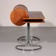 Italian design “Maia” walnut desk by Giotto Stoppino for Bernini, 1960s