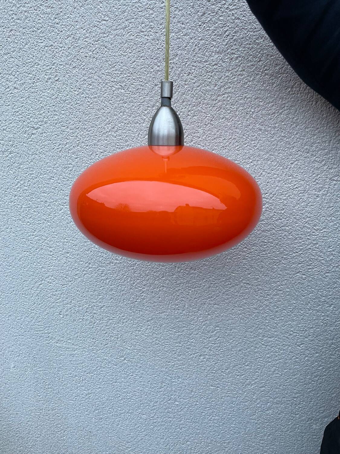 Suspension opaline vintage