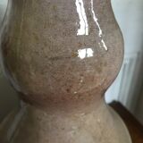 Vintage enamelled ceramic lamp base