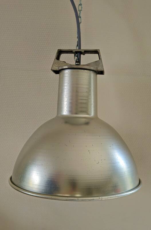 Vintage mazda industrial suspension in aluminium – 1960s