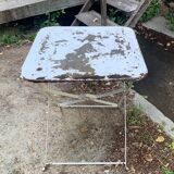 Old garden table