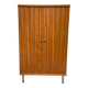 Scandinavian wooden chest of drawers sideboard cabinet with 2 doors 123cm