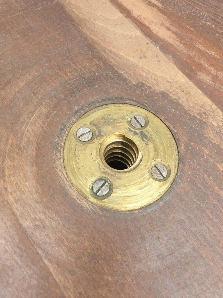 Pleyel piano stool from 1853 round leather seat