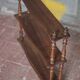 Vintage wall shelf, wooden furniture, living room, kitchen