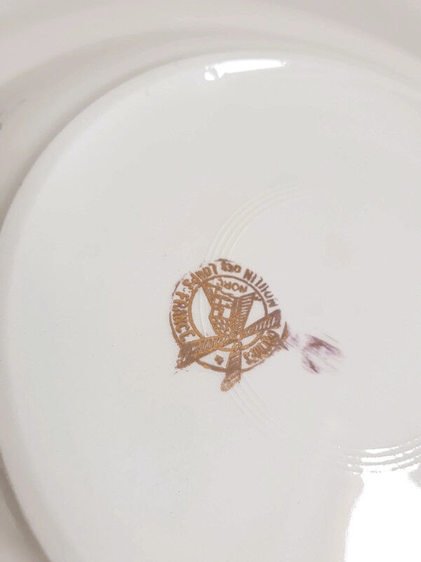 Hollow ceramic plates Moulin des Loups