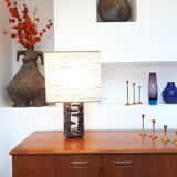 Brutalist lamp Argos by César Baldaccini for Daum