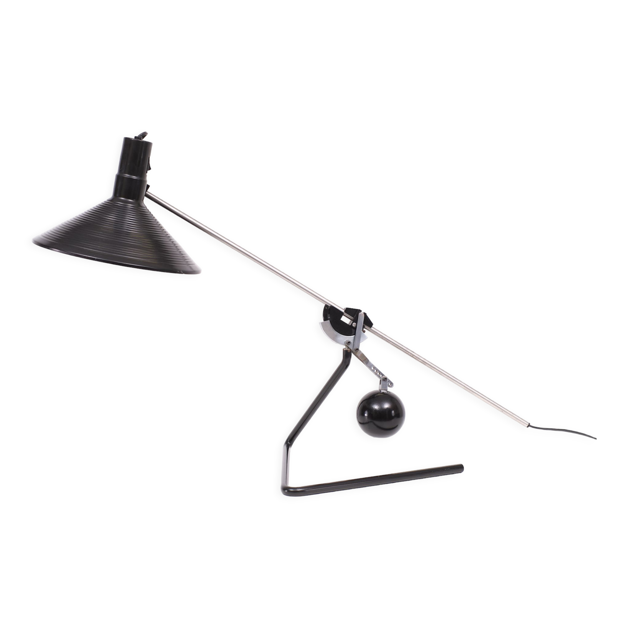 Postmodern Counterweight Desk Lamp , USA, 1970s