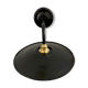 Vintage wall lamp in black enamelled sheet metal electrified to nine