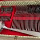 Household box 49 pcs in stainless steel with old E stainless steel D hallmarks