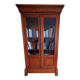 Showcase library in solid wood