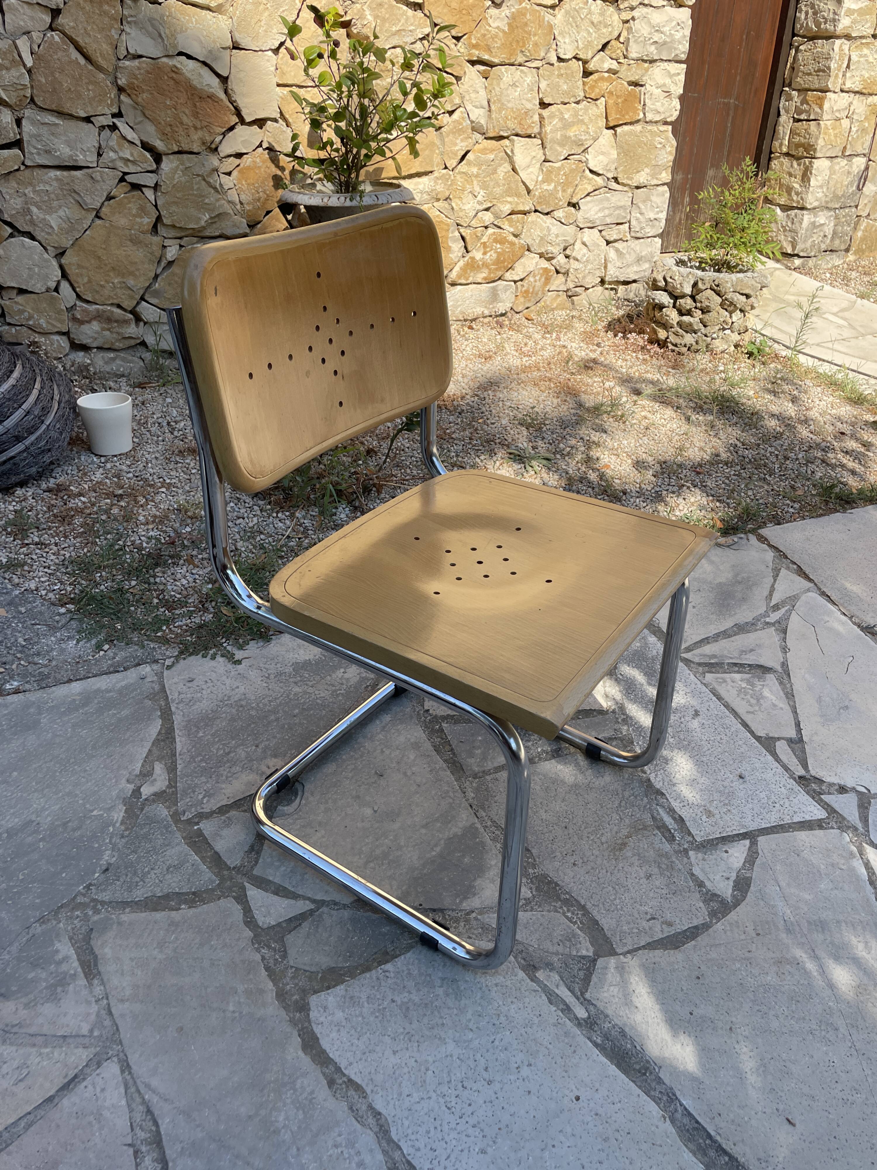 Chaises "B32" Vintage par Marcel Breuer - 1990
