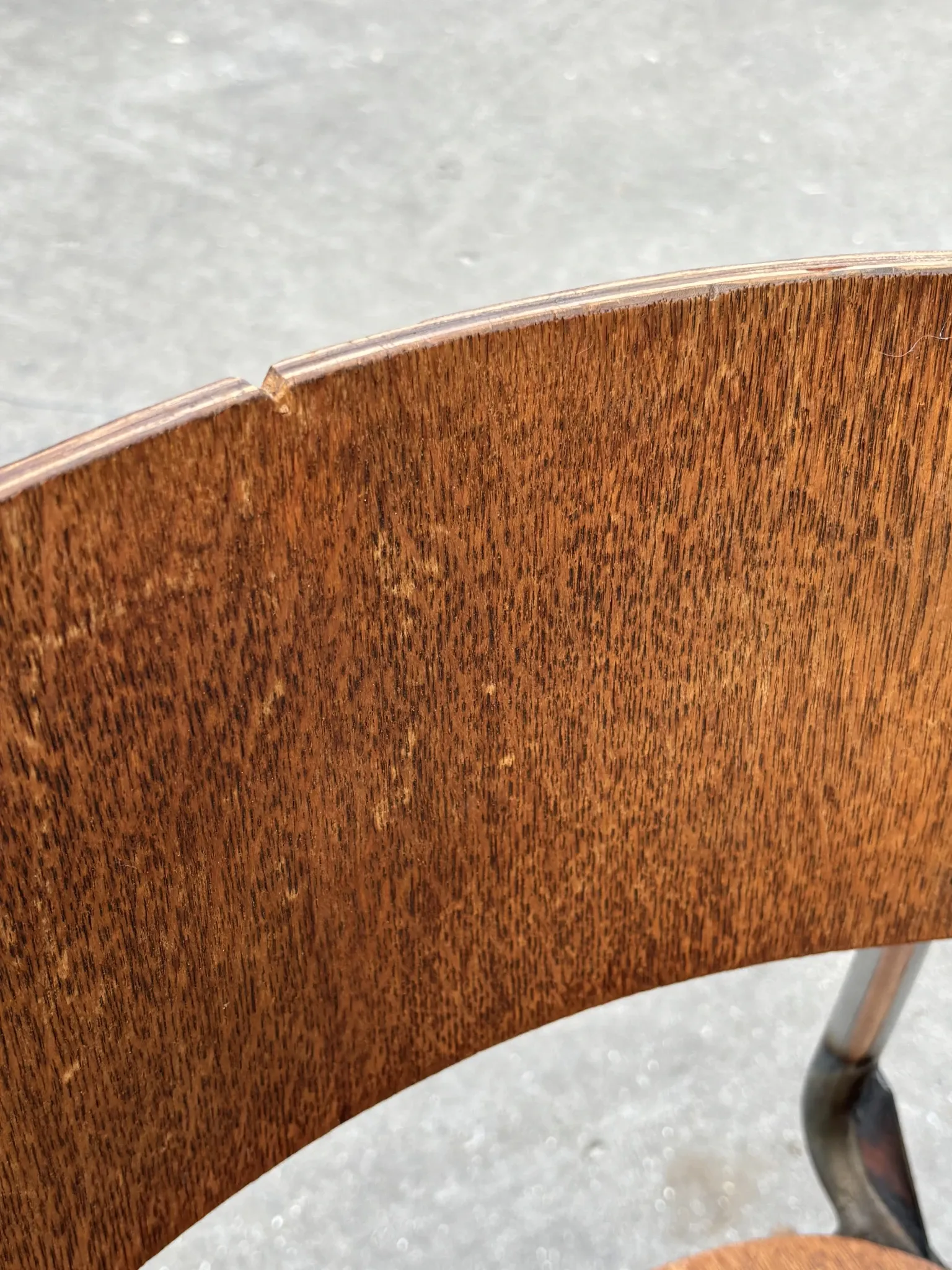 Vintage Plywood bauhaus style dining chair desk chair 50's Design