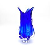 Sculptural Vase "Tulip" - Josef Hospodka for Chřibská - Bohemia 1960