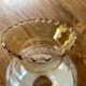 3 glass chandelier shades, antique, vintage
