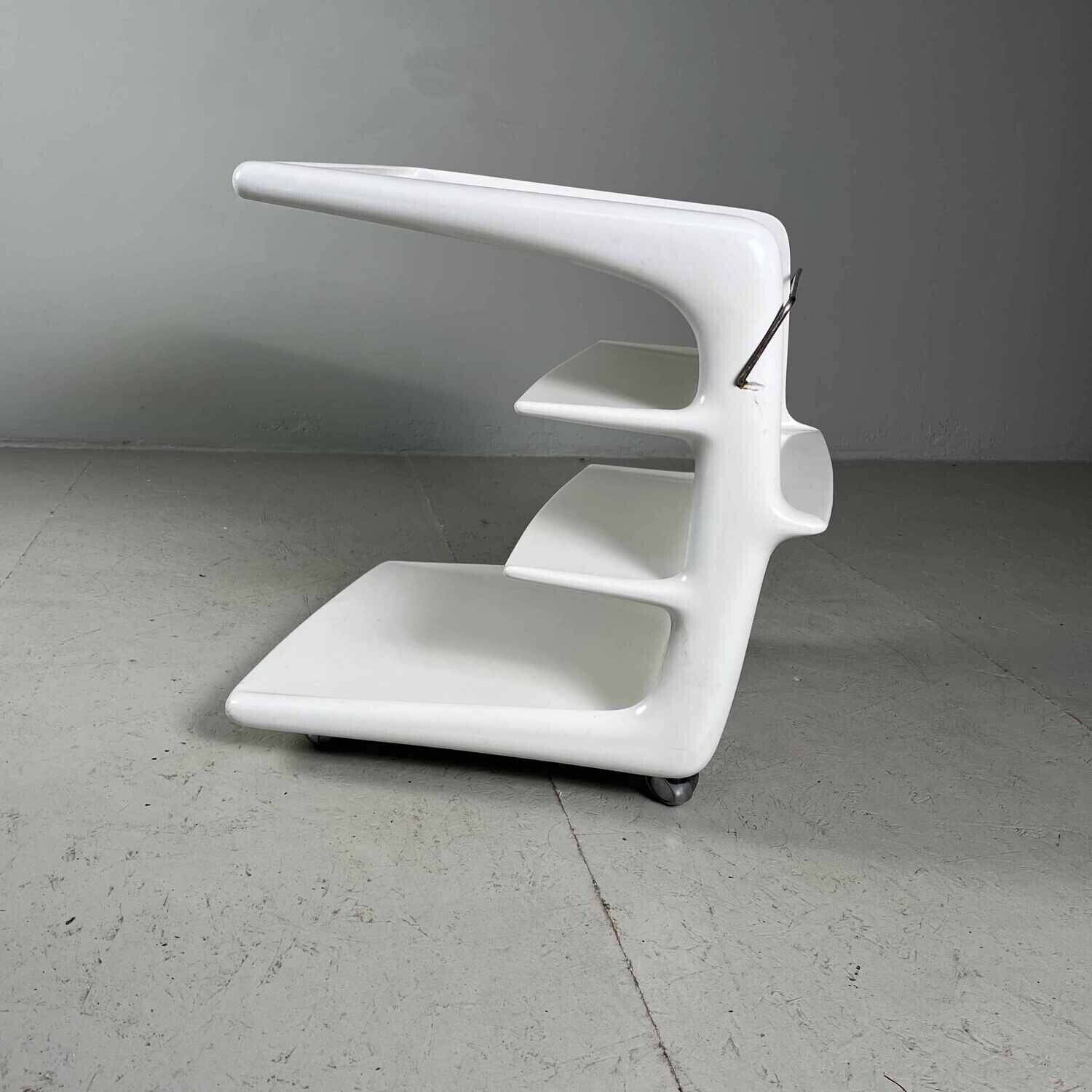 White cart Peter Ghyczy 70s