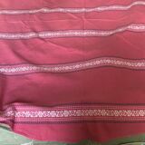 Old oval Basque tablecloth
