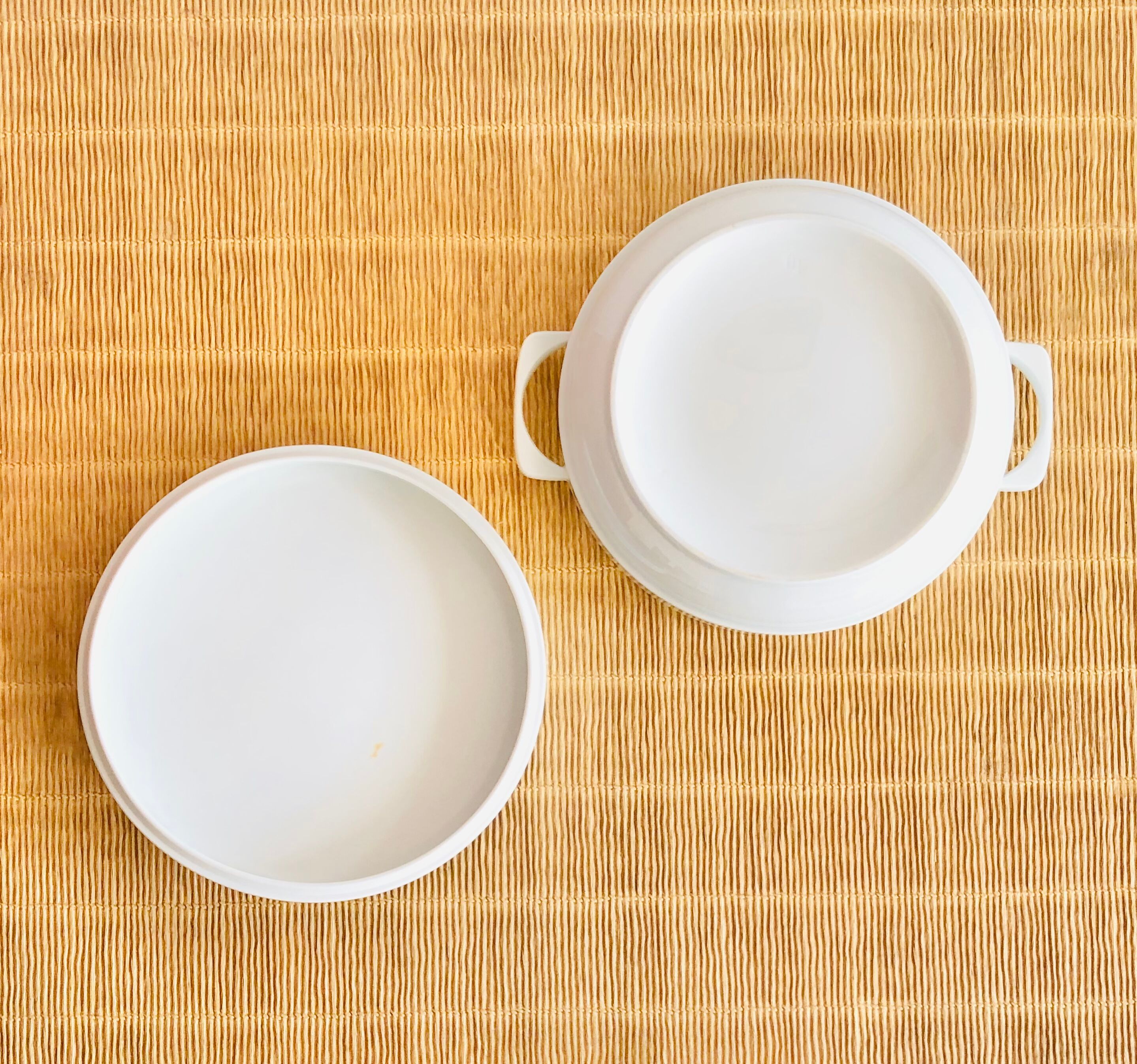 Soup bowl 1960's porcelain