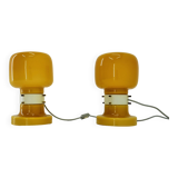 Pair of Midcentury Table Lamps by Zbyněk Hřivnáč, Equipment Hotel Praha, 1960s