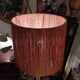 Lampadaire rotin corde vintage