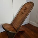 Paire de Chaises africaines