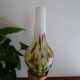 Large Murano vase in multi-colored blown glass - 38.5 cm!