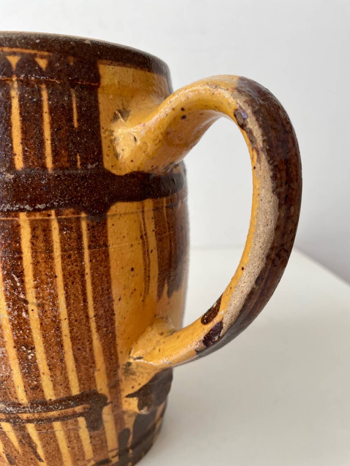 Duo de pichets vieux grès